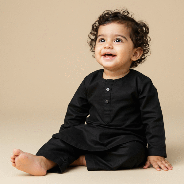Black Shalwar Kameez - Image 2