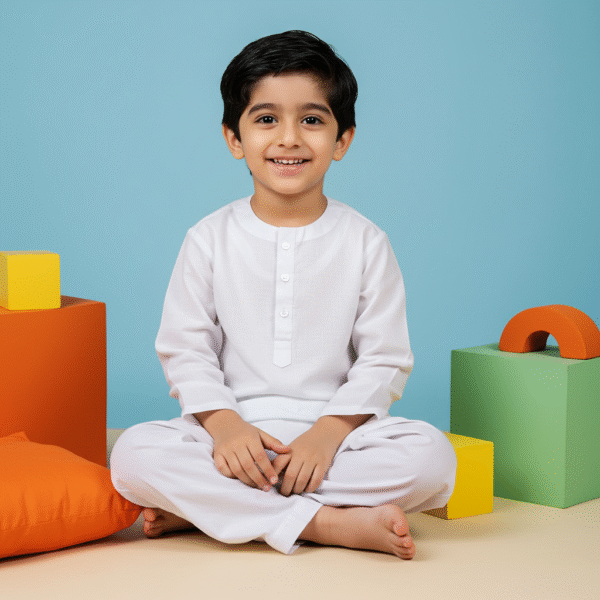 White Shalwar Kameez