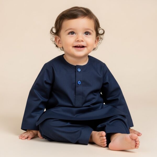 Blue Shalwar Kameez - Image 2