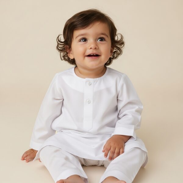 White Shalwar Kameez - Image 3